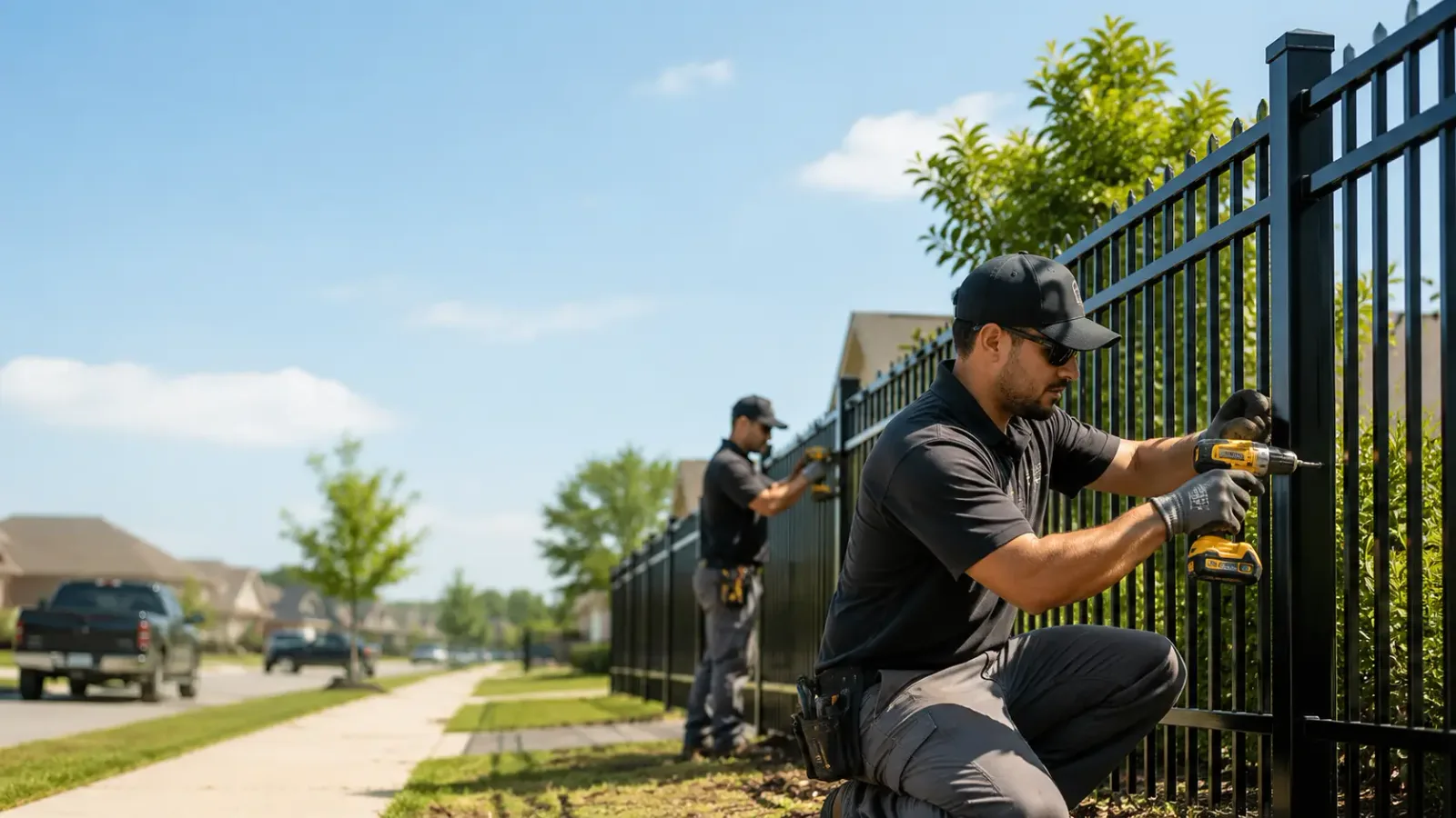 Metal Fence Installation in Gates, NC